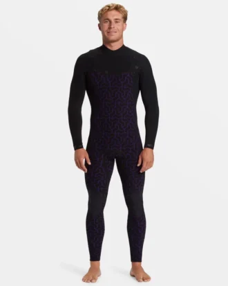 3/2 mm Furnace Natural Upcycler GBS Wetsuit mit Brustreißverschluss