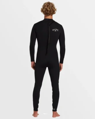4/3 mm Foil GBS Wetsuit mit Rückenreißverschluss
