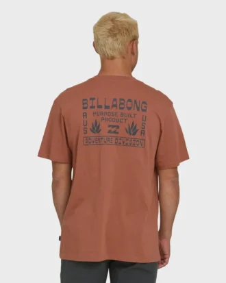 A/Div Agave Premium-Baumwoll-T-Shirt mit kurzen Ärmeln