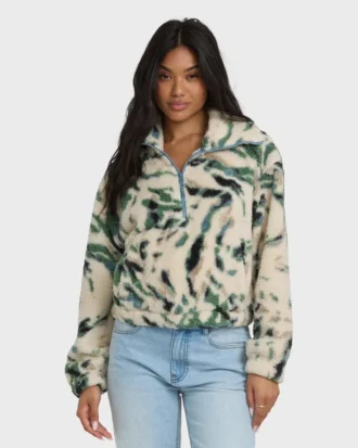 A/Div Barra Half Zip Sherpa Fleece
