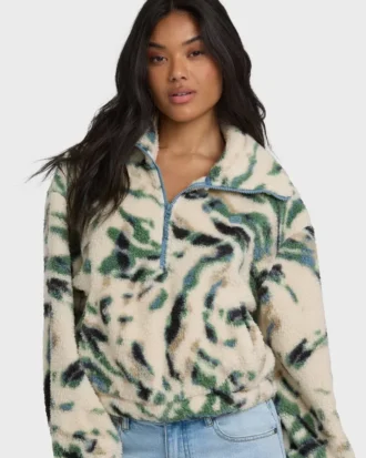 A/Div Barra Half Zip Sherpa Fleece