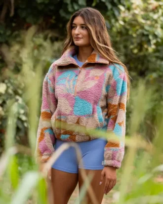 A/Div Barra Half Zip Sherpa Fleece