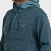 A/Div Boundary Kapuzenpullover mit halbem Reißverschluss A/Div Boundary Kapuzenpullover mit halbem Reißverschluss