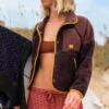 A/Div Popoyo Snap-Up-Sherpa-Fleecejacke A/Div Popoyo Snap-Up-Sherpa-Fleecejacke