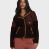 A/Div Popoyo Snap-Up-Sherpa-Fleecejacke A/Div Popoyo Snap-Up-Sherpa-Fleecejacke