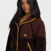 A/Div Popoyo Snap-Up-Sherpa-Fleecejacke A/Div Popoyo Snap-Up-Sherpa-Fleecejacke