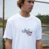 A.I. Argyle Premium-T-Shirt mit kurzen Ärmeln