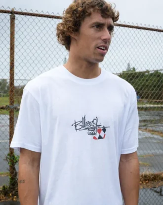 A.I. Argyle Premium-T-Shirt mit kurzen Ärmeln