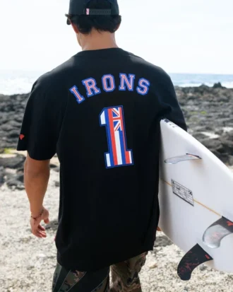 A.I. Champ Premium-Shorts-T-Shirt mit kurzen Ärmeln