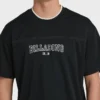 A.I. Mesh-Jersey-T-Shirt mit kurzen Ärmeln