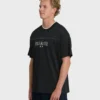A.I. Mesh-Jersey-T-Shirt mit kurzen Ärmeln