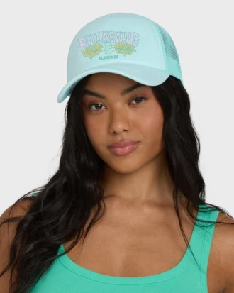 Across Waves Hawaii Trucker-Cap