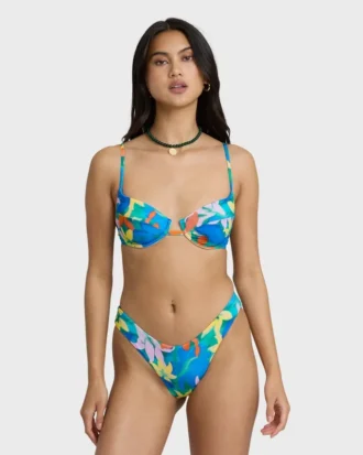 Agua Flores Leah Bügel-Bikinioberteil
