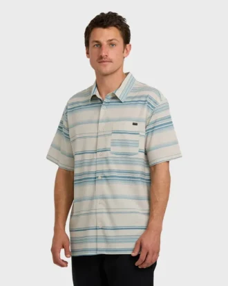All Day Stripe Kurzarm-Shirt