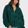 All the Time Sherpa Sweatshirt mit halbem Reißverschluss All the Time Sherpa Sweatshirt mit halbem Reißverschluss