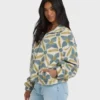 All the Time Sherpa Sweatshirt mit halbem Reißverschluss All the Time Sherpa Sweatshirt mit halbem Reißverschluss