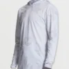 Arch Mesh Langarm-Surf-T-Shirt mit Kapuze
