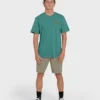 At Last Premium Kurzarm-Strick-T-Shirt