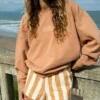 Ausgebleichtes Kendal-Sweatshirt mit Rundhalsausschnitt Ausgebleichtes Kendal-Sweatshirt mit Rundhalsausschnitt