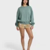 Ausgebleichtes Kendal-Sweatshirt mit Rundhalsausschnitt Ausgebleichtes Kendal-Sweatshirt mit Rundhalsausschnitt