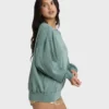 Ausgebleichtes Kendal-Sweatshirt mit Rundhalsausschnitt Ausgebleichtes Kendal-Sweatshirt mit Rundhalsausschnitt