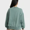 Ausgebleichtes Kendal-Sweatshirt mit Rundhalsausschnitt Ausgebleichtes Kendal-Sweatshirt mit Rundhalsausschnitt