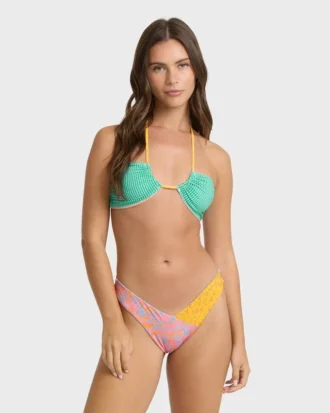 Babe Alert Wendbares Drew Bandeau-Bikinioberteil