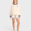 Back to It Sweatshirt mit Rundhalsausschnitt