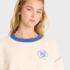 Back to It Sweatshirt mit Rundhalsausschnitt