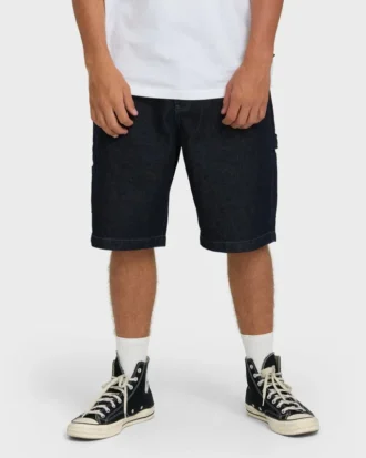 Bad Dog 22″ Denim-Shorts