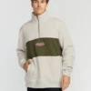 Bad Dog Sweatshirt mit 3/4-Reißverschluss und Stehkragen Bad Dog Sweatshirt mit 3/4-Reißverschluss und Stehkragen