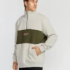 Bad Dog Sweatshirt mit 3/4-Reißverschluss und Stehkragen Bad Dog Sweatshirt mit 3/4-Reißverschluss und Stehkragen