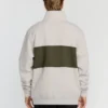 Bad Dog Sweatshirt mit 3/4-Reißverschluss und Stehkragen Bad Dog Sweatshirt mit 3/4-Reißverschluss und Stehkragen