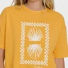 Balance of Waves Kurzarm-Strick-T-Shirt