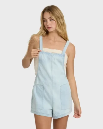 Beach Crush Denim-Latzhose