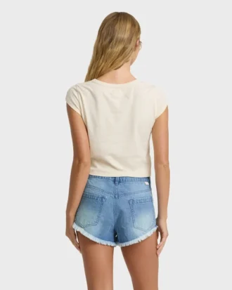 Beach Dreamin Denim-Shorts