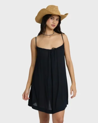 Beach Song Einfarbiges Minikleid