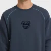 Bio-Fleece-Sweatshirt mit Rundhalsausschnitt Bio-Fleece-Sweatshirt mit Rundhalsausschnitt