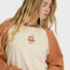 Blissed Out Sweatshirt mit Rundhalsausschnitt