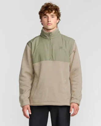 Boundary Blocked Sweatshirt mit Stehkragen