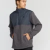 Boundary Blocked Sweatshirt mit Stehkragen Boundary Blocked Sweatshirt mit Stehkragen
