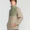 Boundary Blocked Sweatshirt mit Stehkragen Boundary Blocked Sweatshirt mit Stehkragen