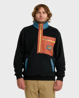 Boundary Peak Sweatshirt mit Stehkragen