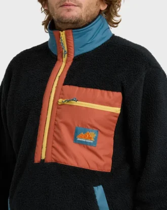 Boundary Peak Sweatshirt mit Stehkragen