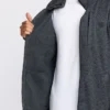 Boundary Sweatshirt mit Stehkragen und Reißverschluss Boundary Sweatshirt mit Stehkragen und Reißverschluss