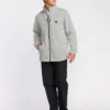 Boundary Sweatshirt mit Stehkragen und Reißverschluss