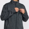 Boundary Sweatshirt mit Stehkragen und Reißverschluss Boundary Sweatshirt mit Stehkragen und Reißverschluss