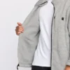 Boundary Sweatshirt mit Stehkragen und Reißverschluss