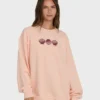 Chasing Horizons Sweatshirt mit Rundhalsausschnitt