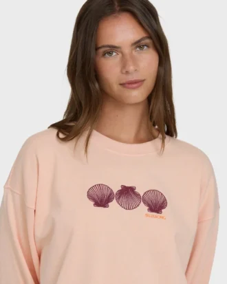 Chasing Horizons Sweatshirt mit Rundhalsausschnitt